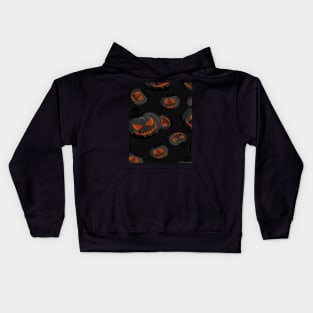 Halloween Pumpkin Kids Hoodie